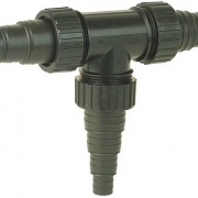 Universal hose connector T-piece
