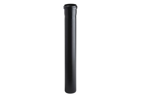 Discharge pipe black DN40/480 mm